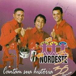 Cover of Os 3 do Nordeste 35 Anos ao Vivo