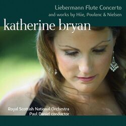 Cover of Liebermann: Flute Concerto - Works by Hüe, Nielsen and Poulenc
