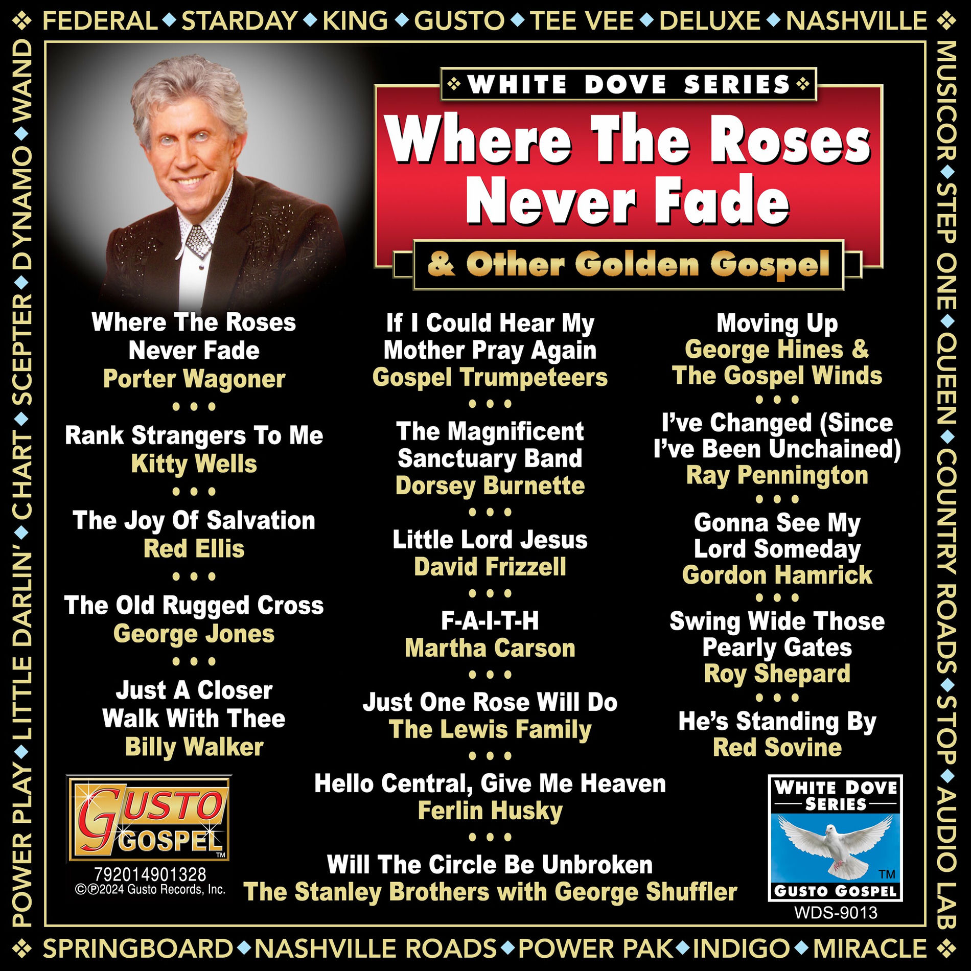Album cover of Where The Roses Never Fade & Other Golden Gospel
