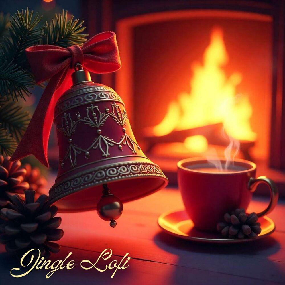 Picture of Jingle Lofi: Piano Christmas Beats with Fireplace and Bells