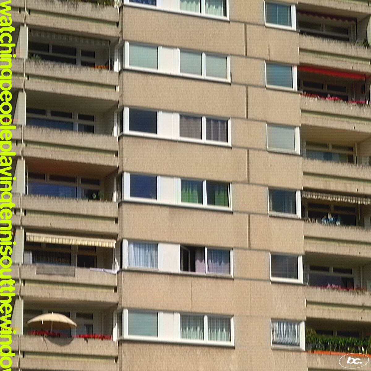 Album cover of Watching People Playing Tennis Out The Window EP