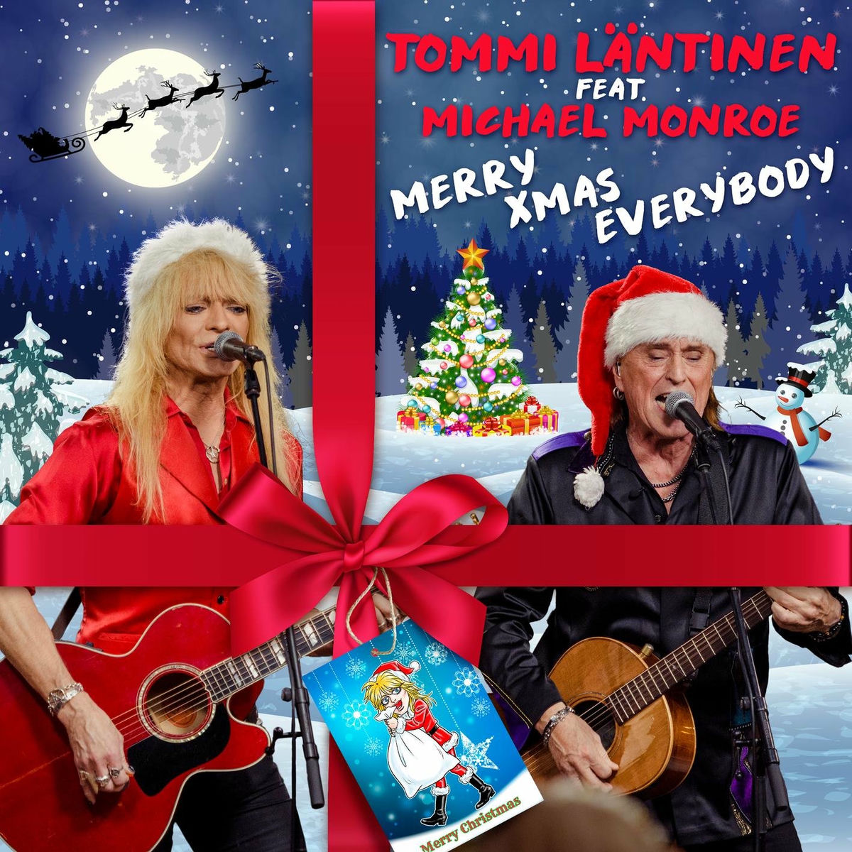 Album cover of Merry Xmas Everybody (feat. Michael Monroe)