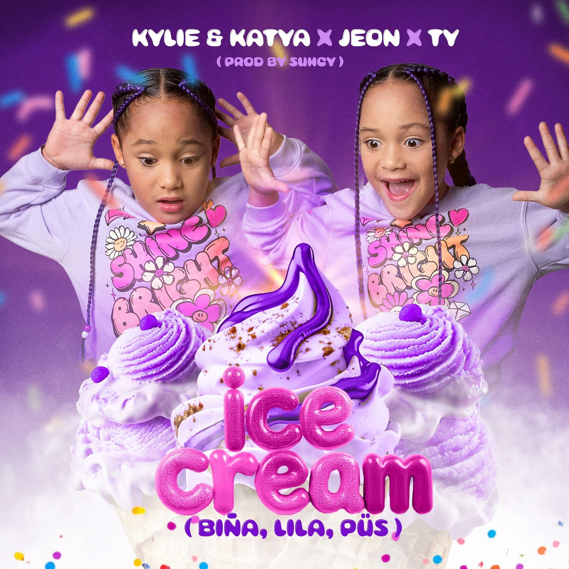 Album cover of ice cream (Biña, Lila, Püs) (feat. Jeon & Ty)