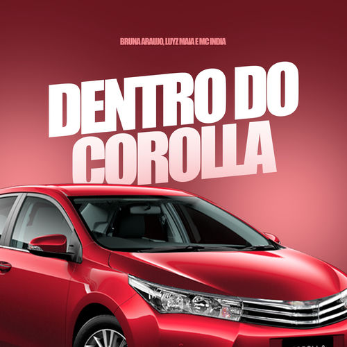 Dentro do Corolla