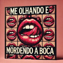 Cover of Me olhando e mordendo a boca