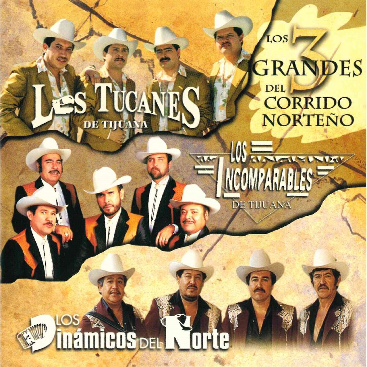 Album cover of Los 3 Grandes del Corrido , Norteño , Vol. 1