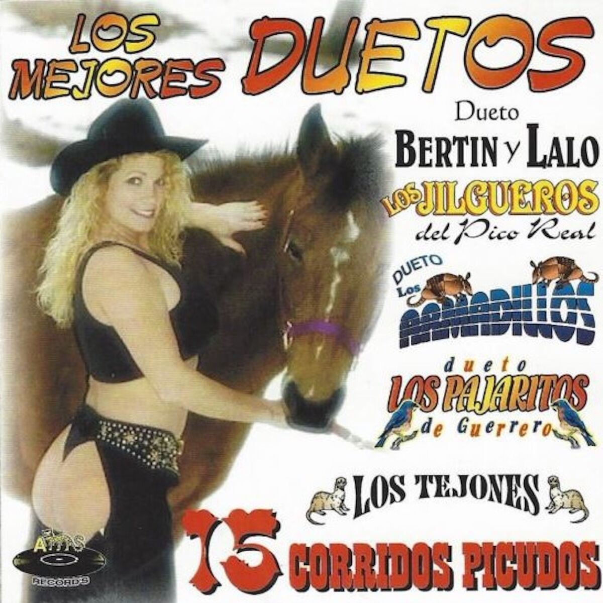 Album cover of Los Mejores Duetos:15 Corridos Picudos