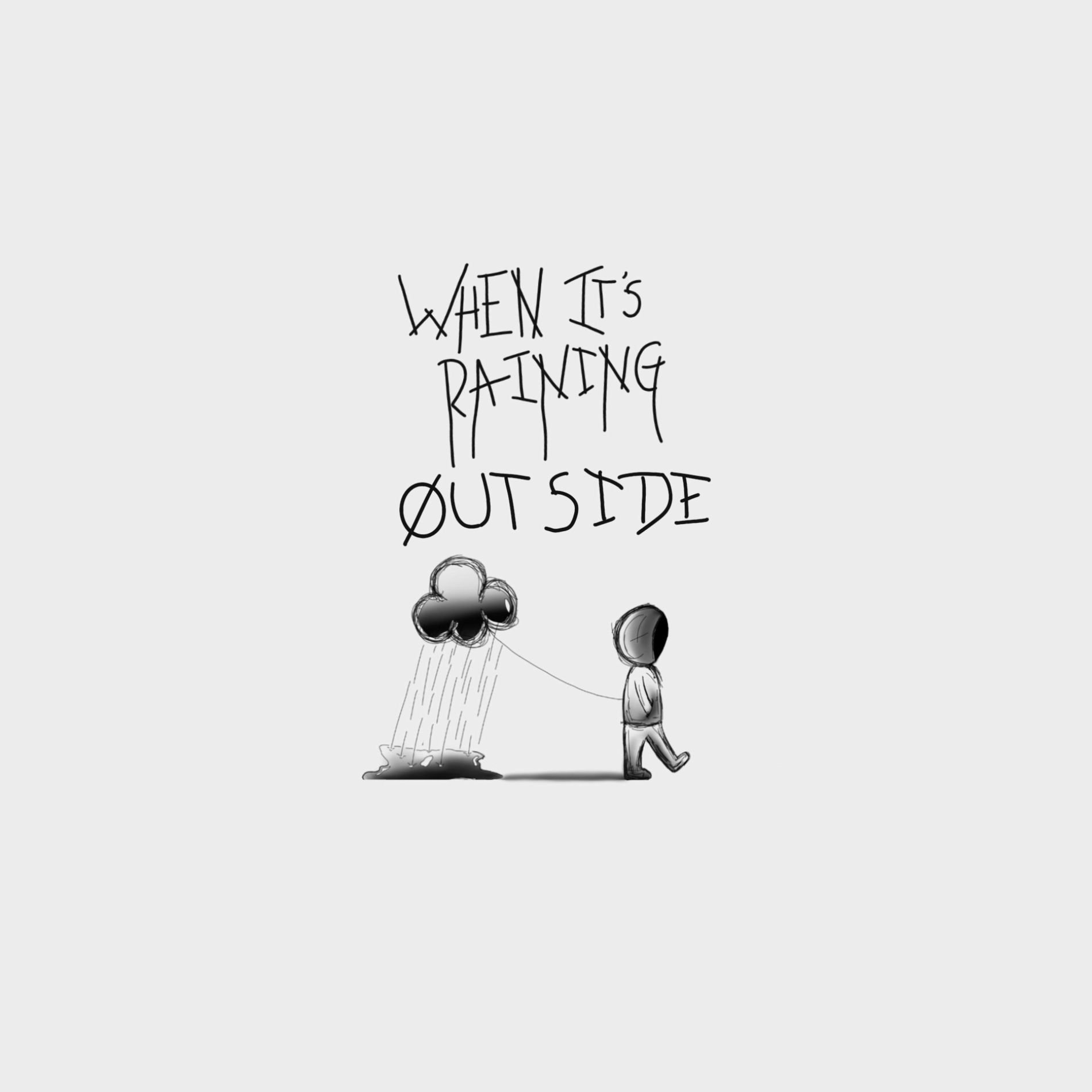 Album cover of When It's Raining Outside