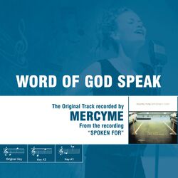 Cover of Word of God Speak (The Original Accompaniment Track as Performed by Mercyme)