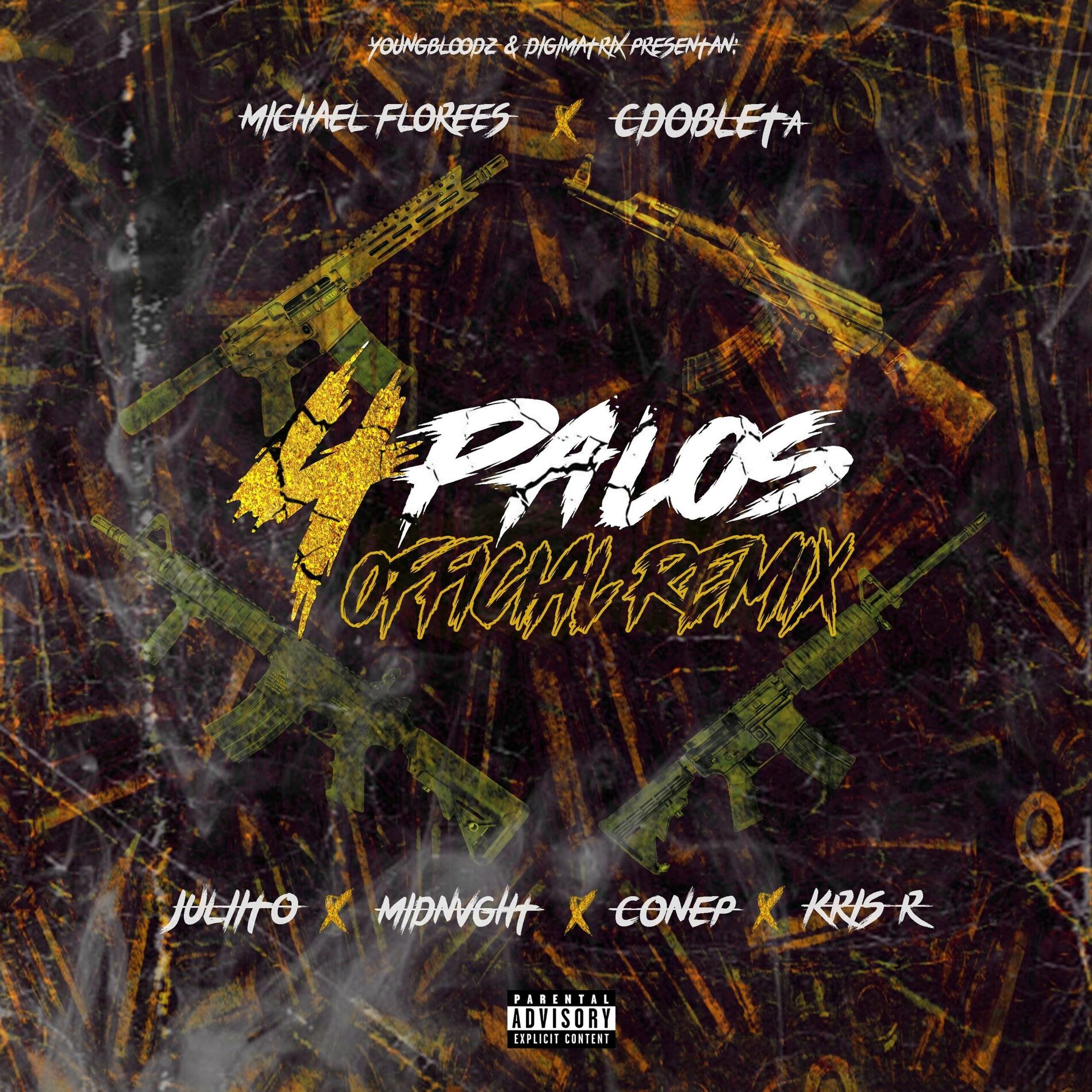 Album cover of 4 Palos (Remix)