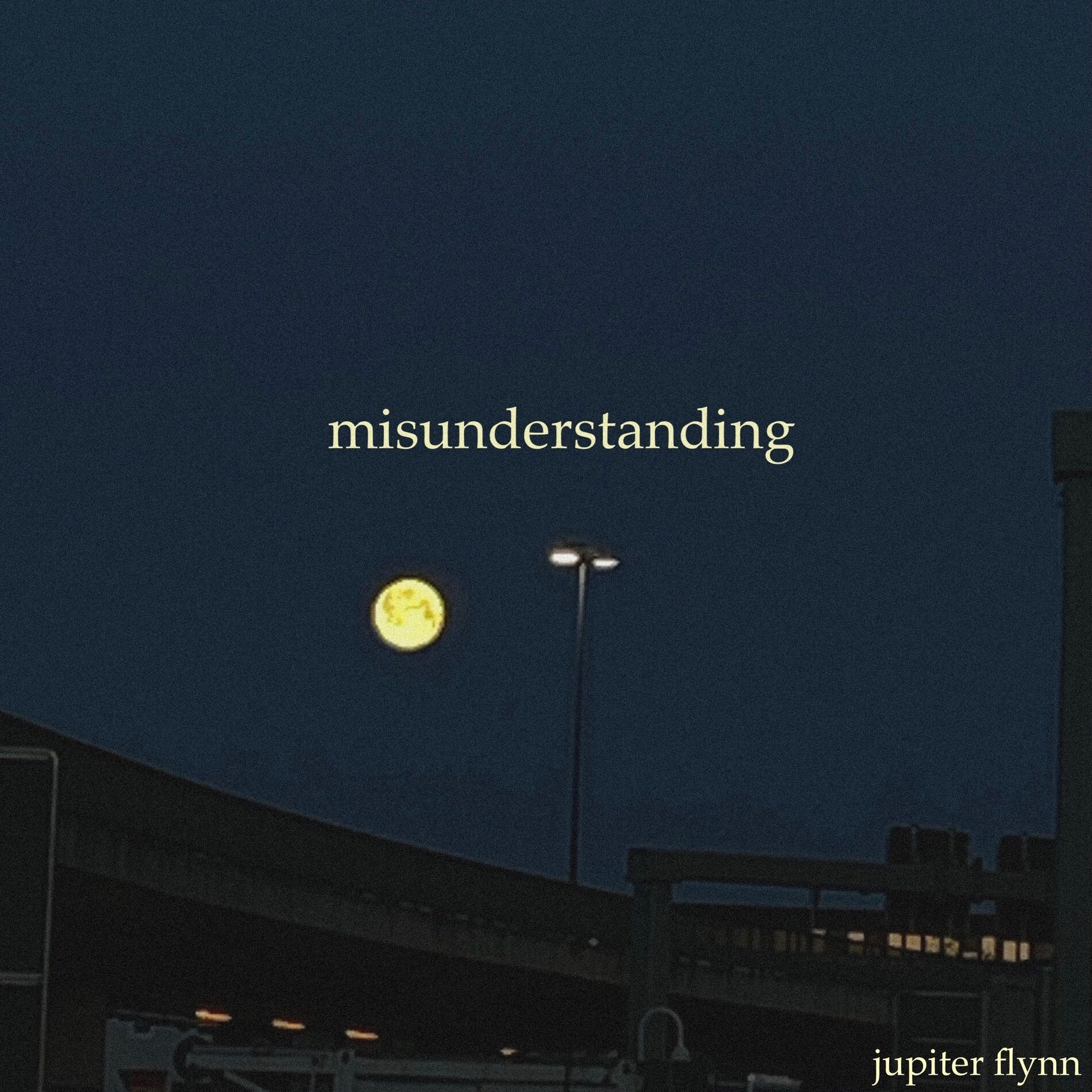 Album cover of misunderstanding