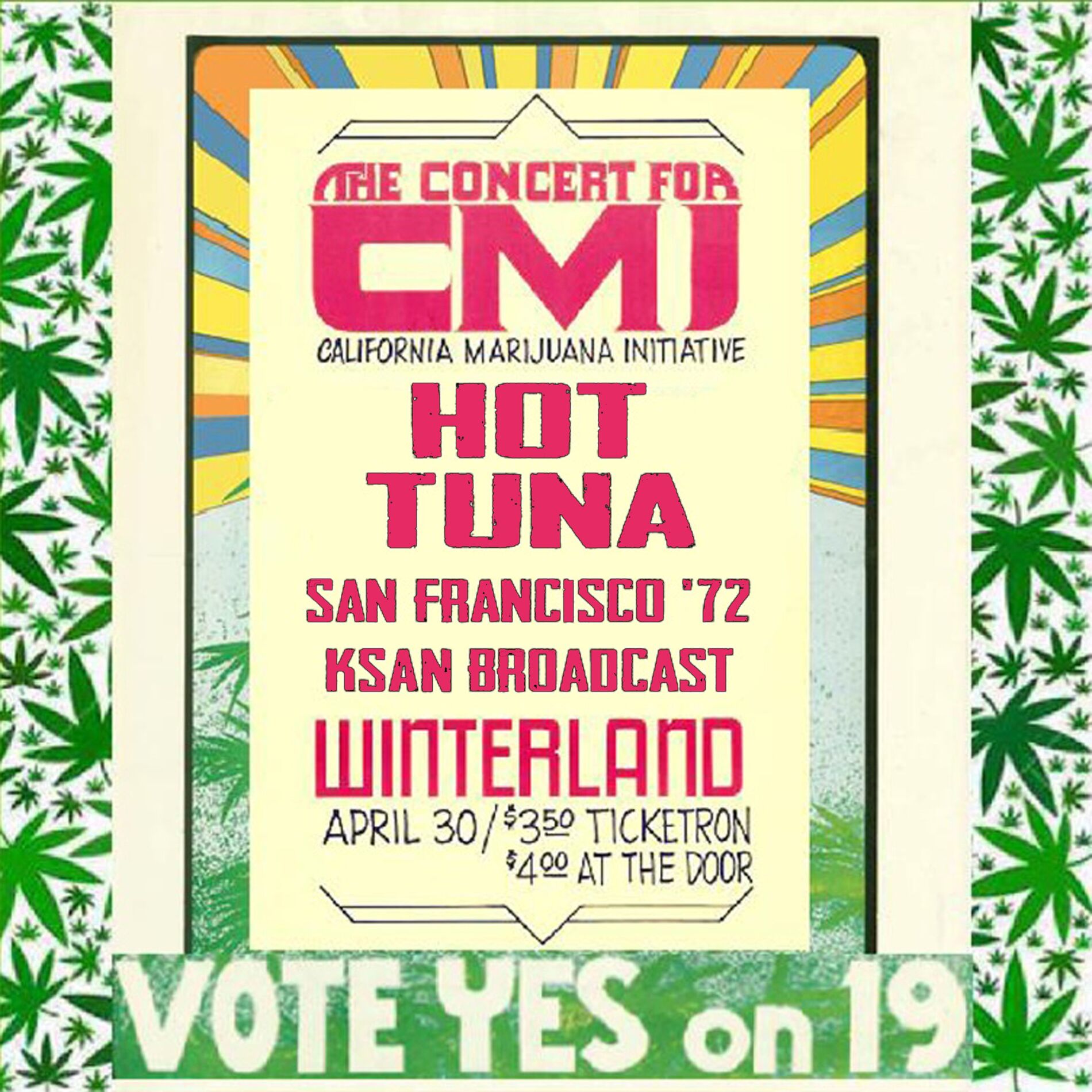 Album cover of California Marijuana Initiative (Winterland, San Francisco Live '72)
