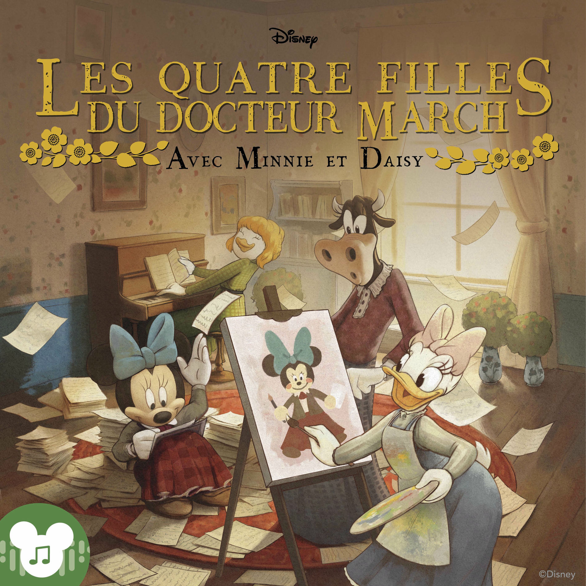 Album cover of Les Quatre Filles du docteur March Avec Minnie et Daisy (Audio Adaptation)