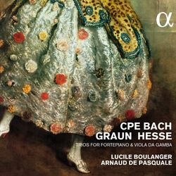 Cover of C.P.E Bach & Hesse: Trios for Fortepiano & Viola da Gamba