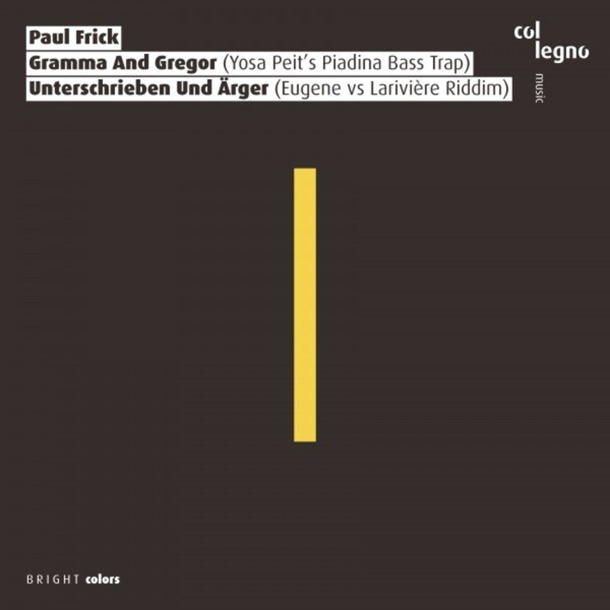 Album cover of Gramma and Gregor / Unterschrieben Und Ärger