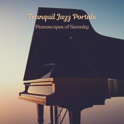 Cover of Tranquil Jazz Portals: Pianoscapes of Serenity