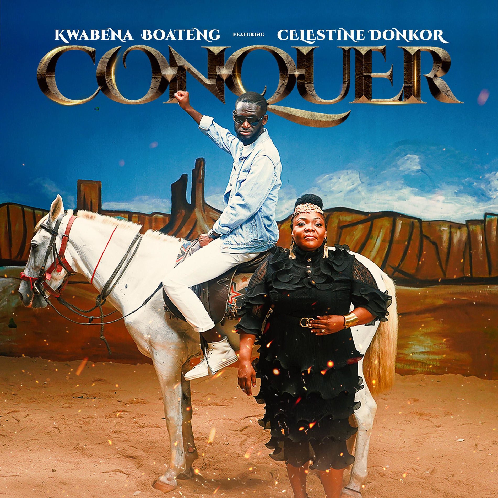 Album cover of Conquer (feat. Celestine Donkor)