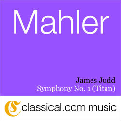 Cover of Gustav Mahler, Symphony No. 1 In D (Titan)
