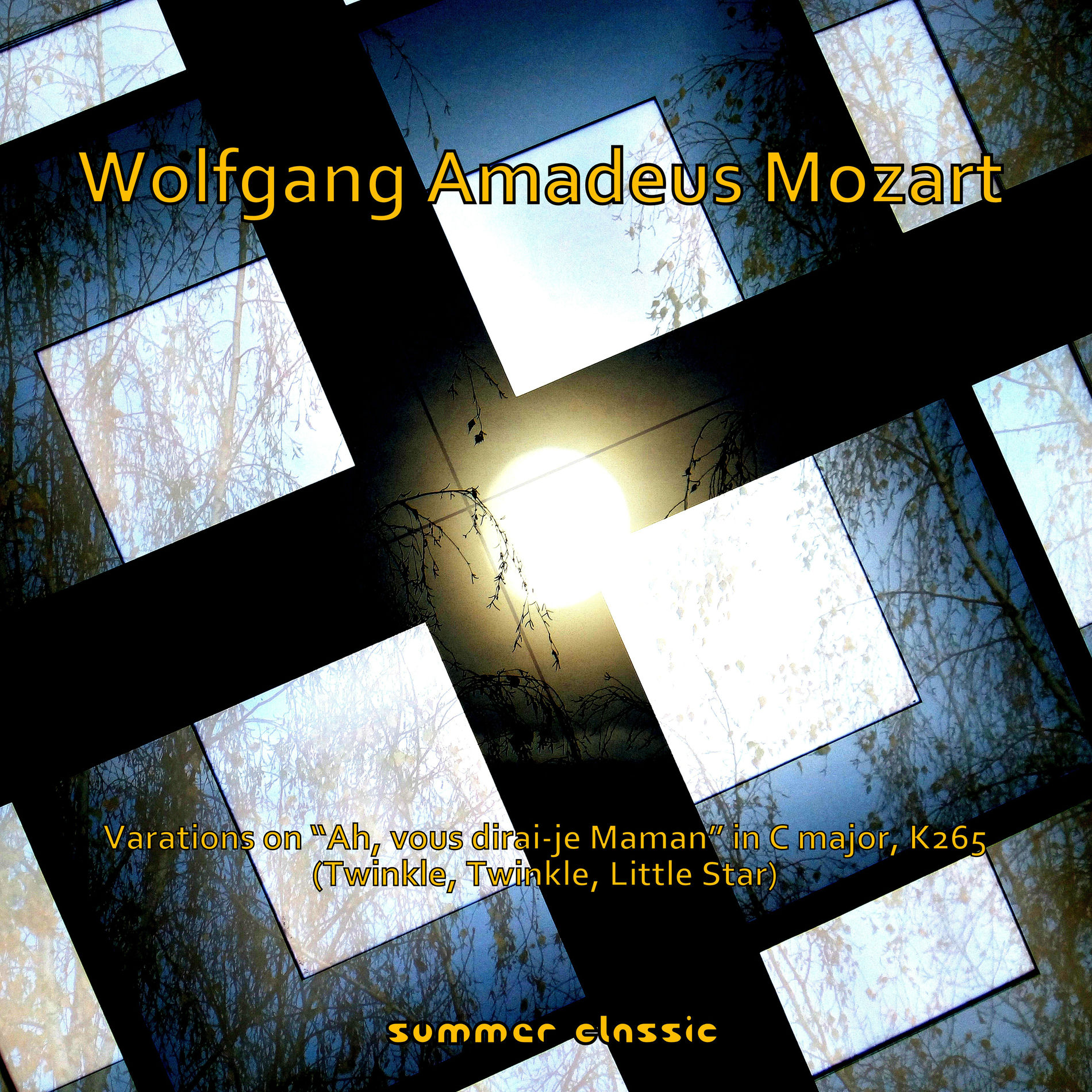 Album cover of Variations on “Ah, vous dirai-je Maman” in C major, K.265 (Twinkle, Twinkle, Little Star)