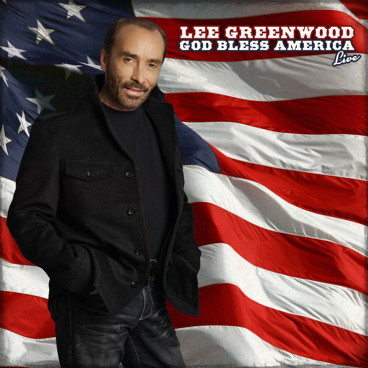 Album cover of Lee Greenwood God Bless America (Live)