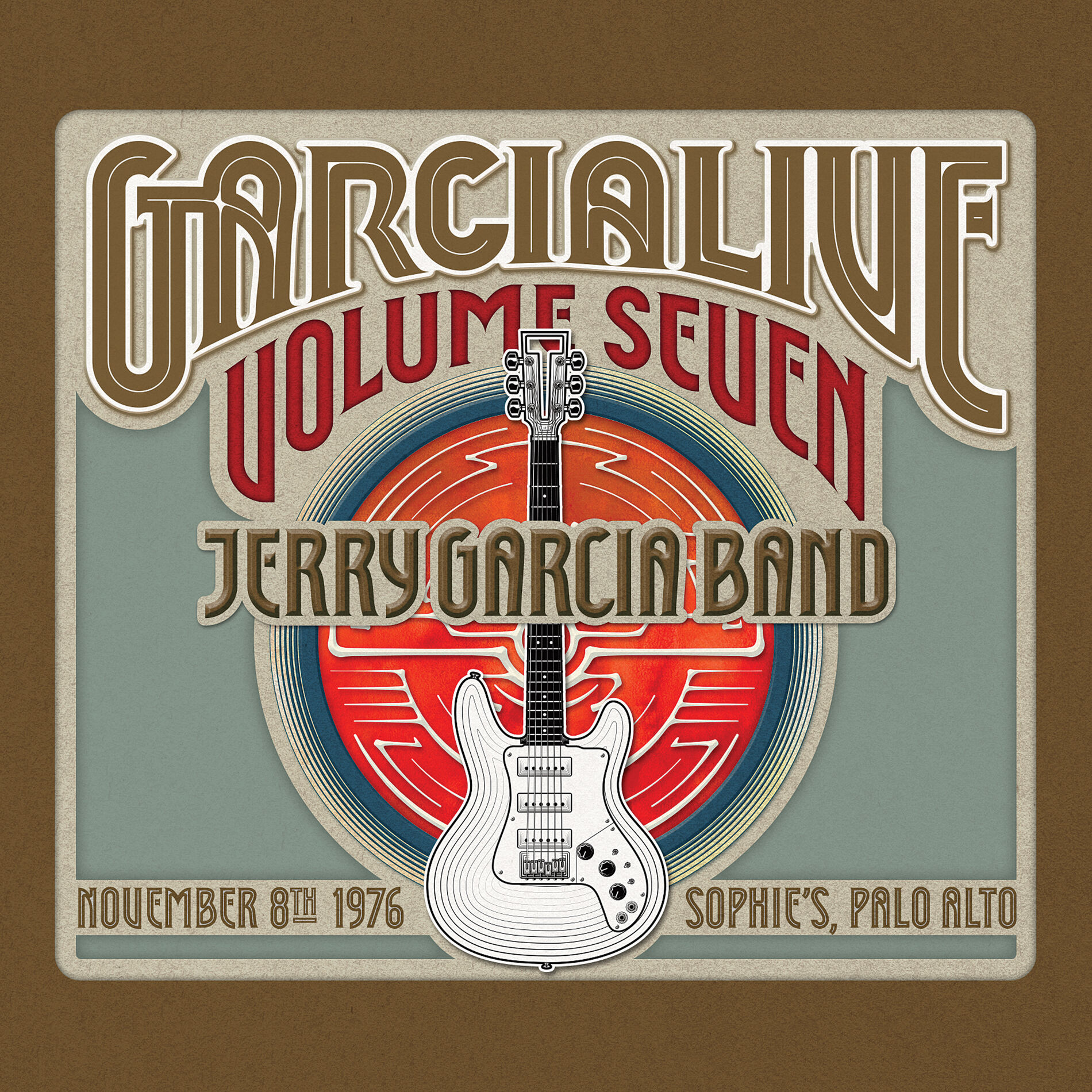 Album cover of GarciaLive Volume Seven: November 8th, 1976 Sophie's Palo Alto