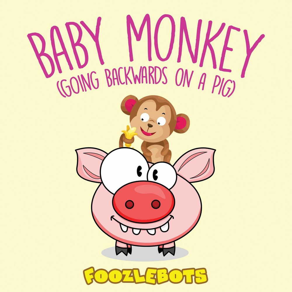 Picture of Baby Monkey (Going Backwards on a Pig)