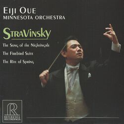 Cover of Stravinsky: Le chant du rossignol, The Firebird Suite & The Rite of Spring