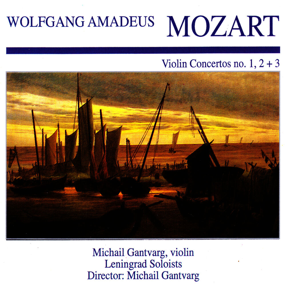 Picture of Wolfgang Amedeus Mozart: Violin Concerto No. 1, 2 + 3