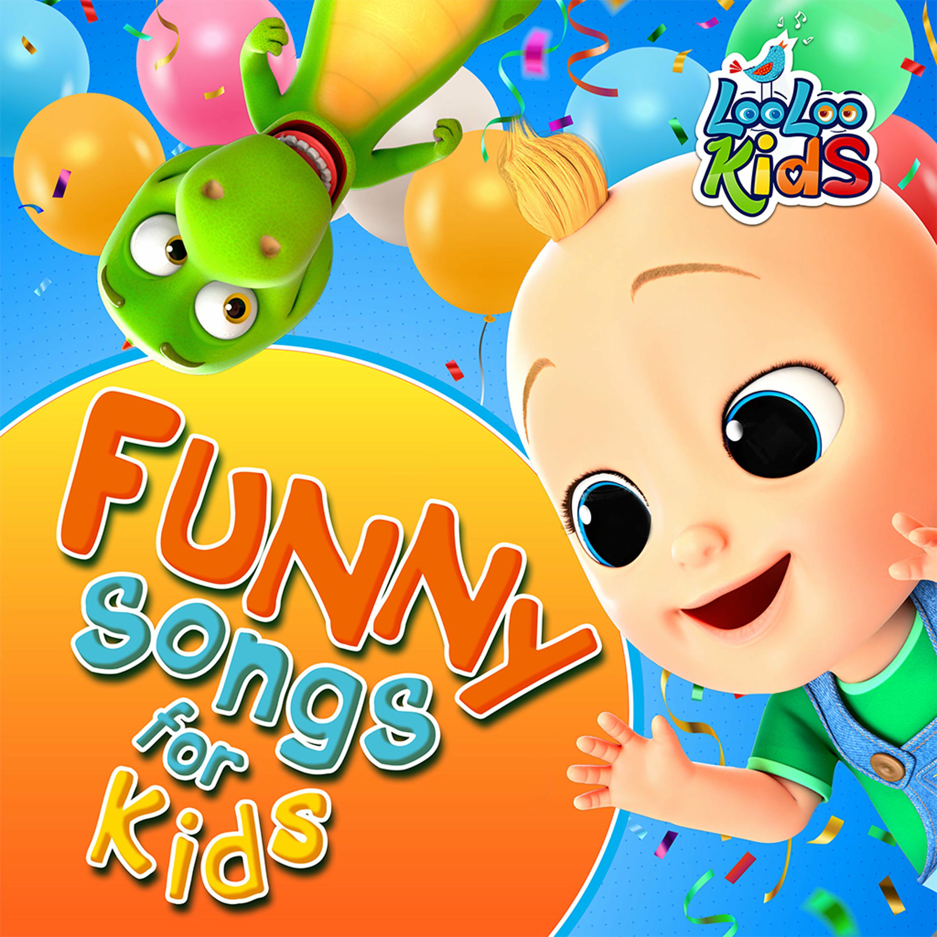 Album cover of Funny Dance Songs for Kids to Sing Along