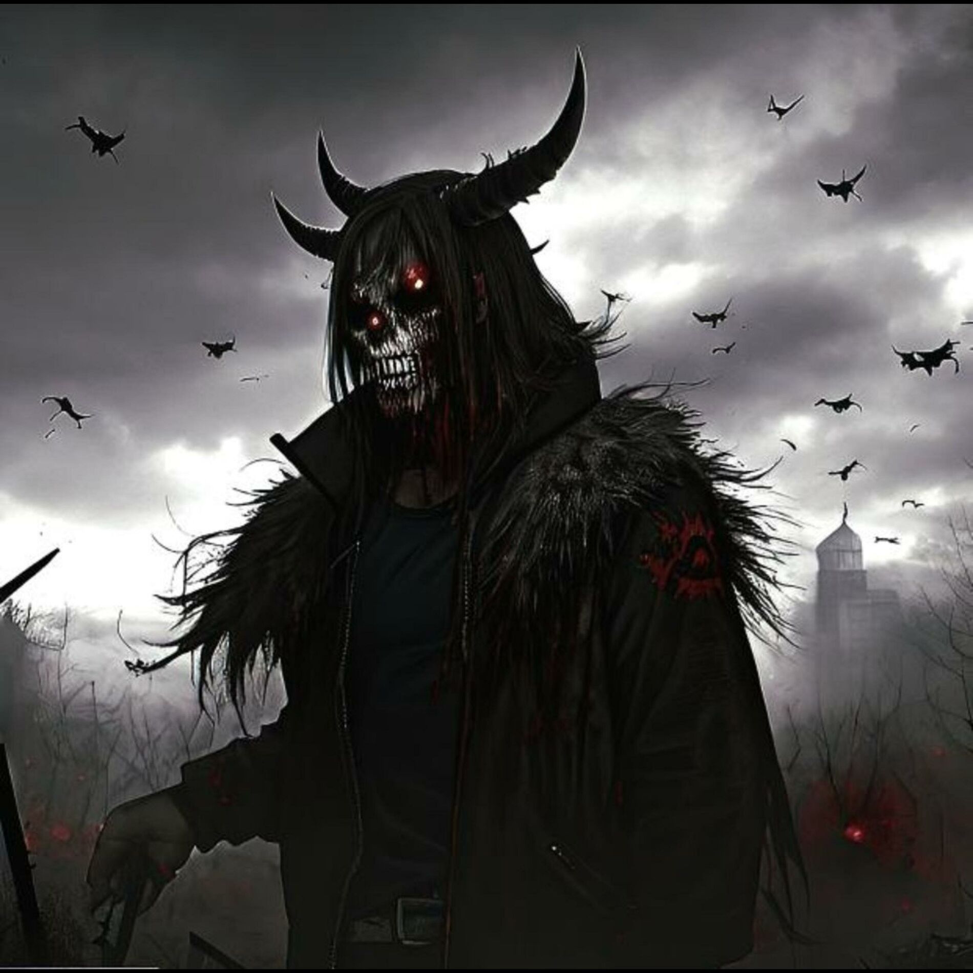 Album cover of DEATH ARRIVES AT MIDNIGHT