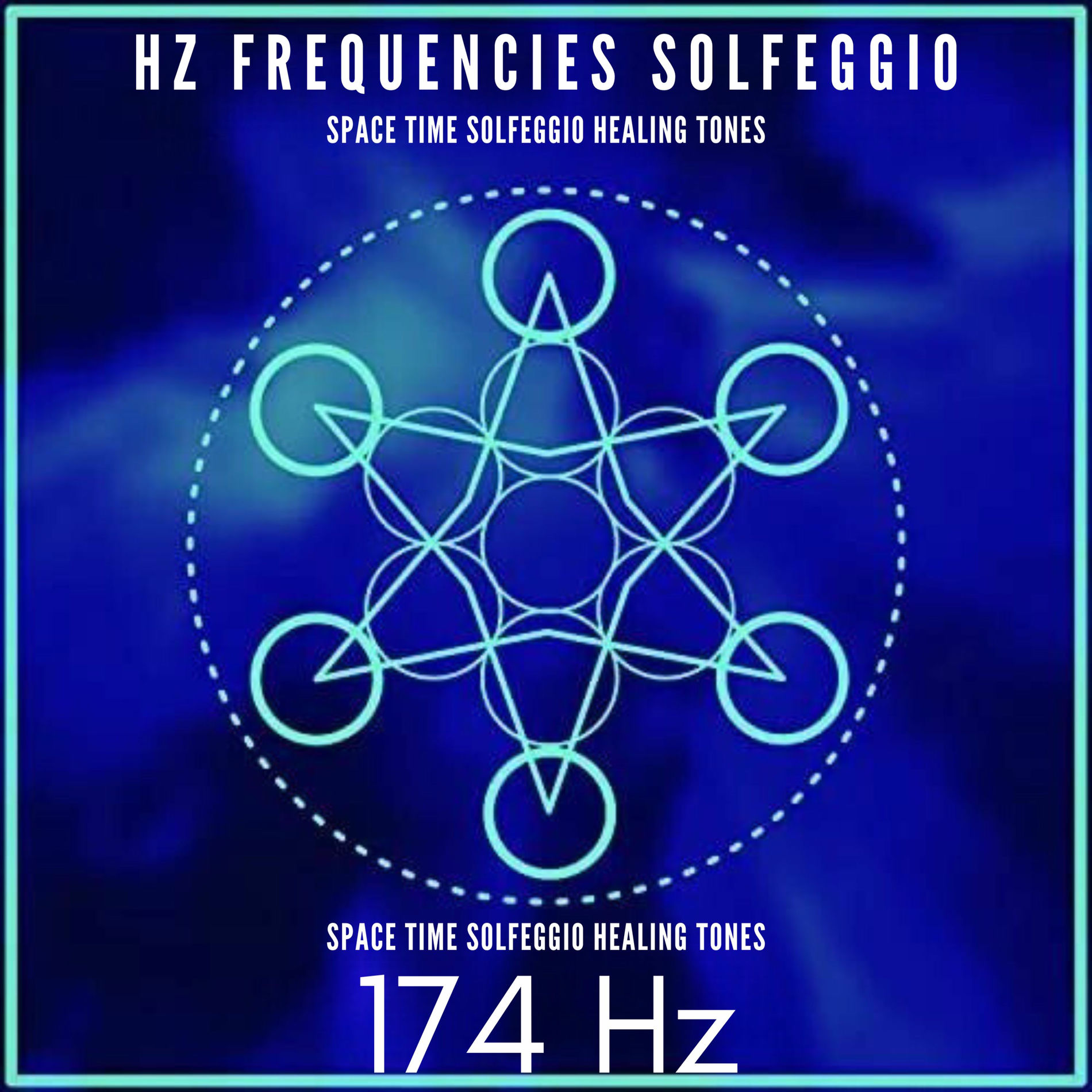 Album cover of Space Time Solfeggio Healing Tones 174 Hz