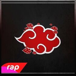 Capa de Rap Da Akatsuki: Os Ninjas Mais Procurados Do Mundo (Nerd Hits)