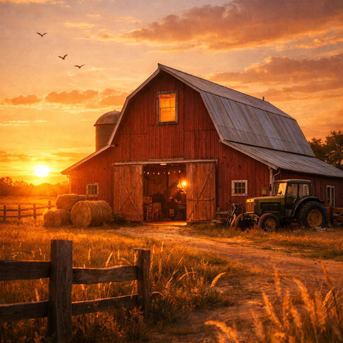 Love On A Barn