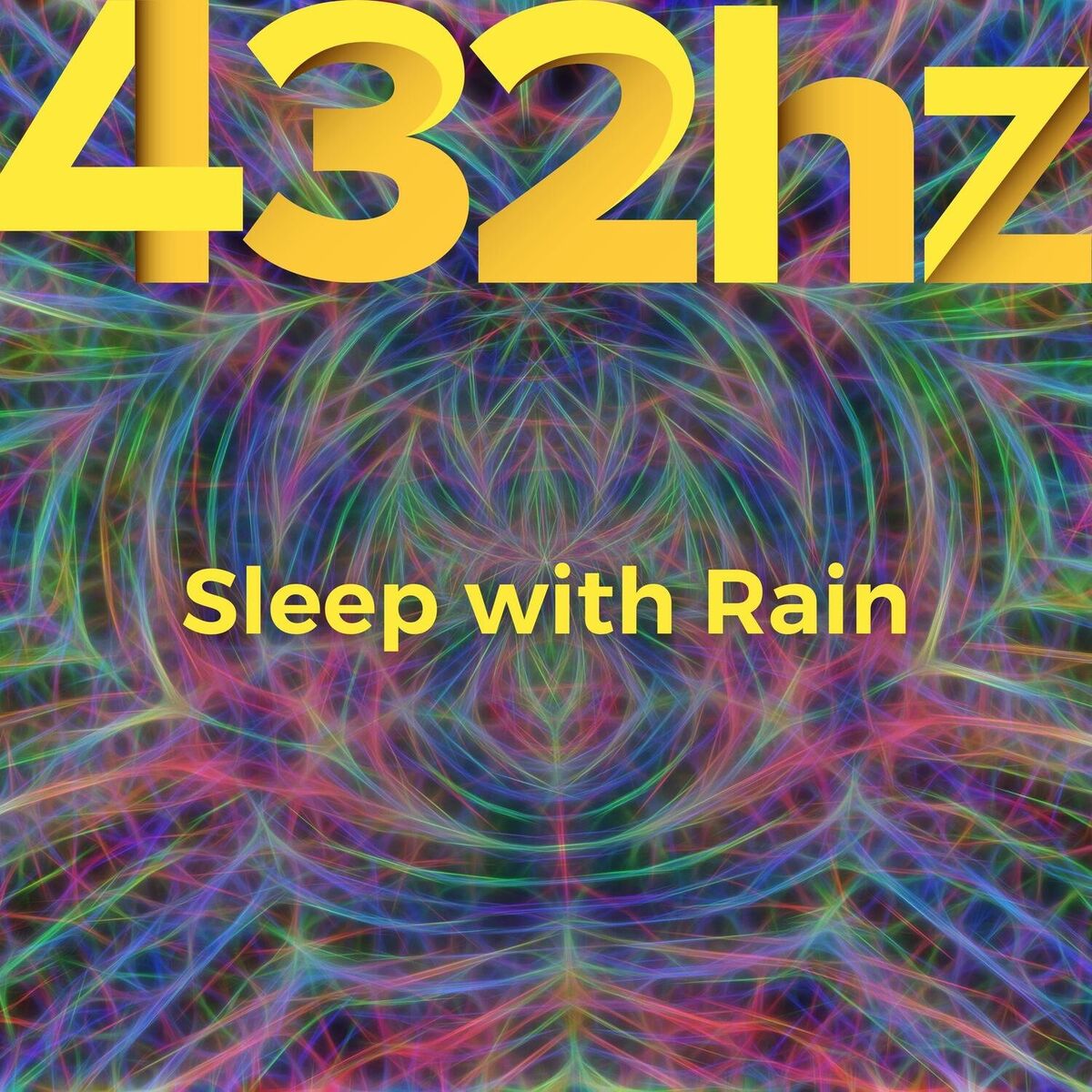 Album cover of 432 Hz Simply Tired (with Rain Sound)