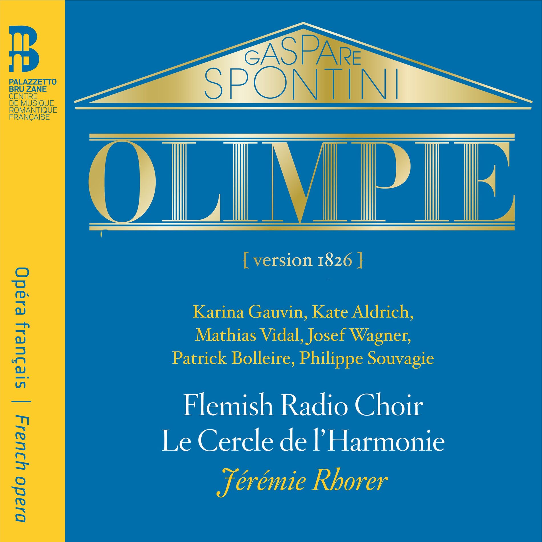 Album cover of Spontini: Olimpie