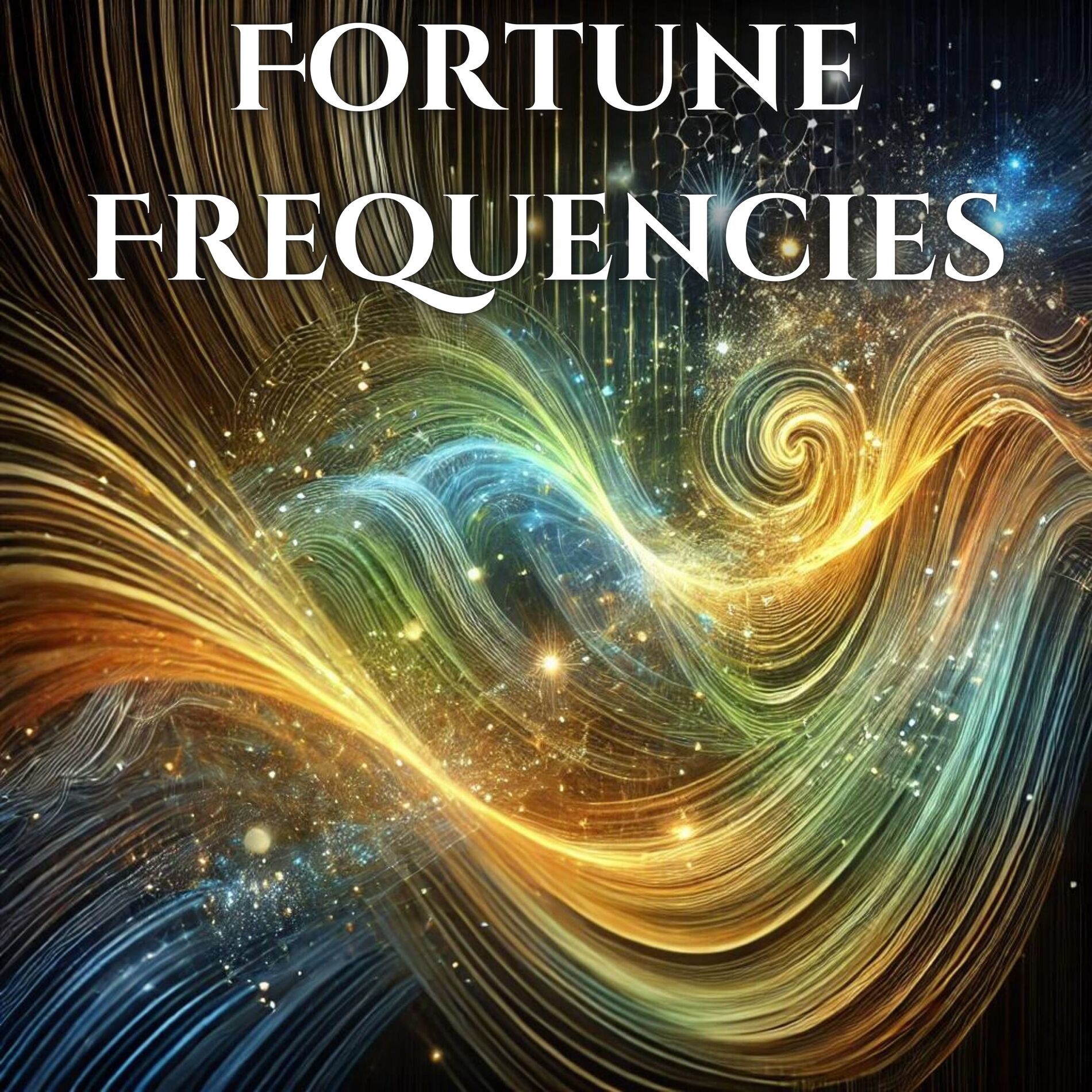 Album cover of Fortune Frequencies: Unlocking Gates of Prosperity and Positive Energy