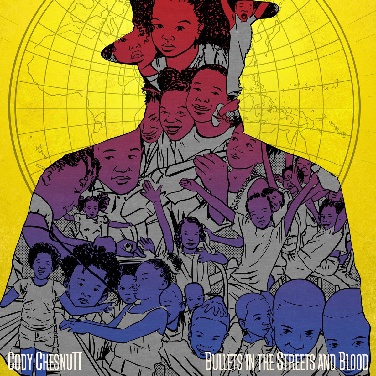 Album cover of Bullets in the Street and Blood