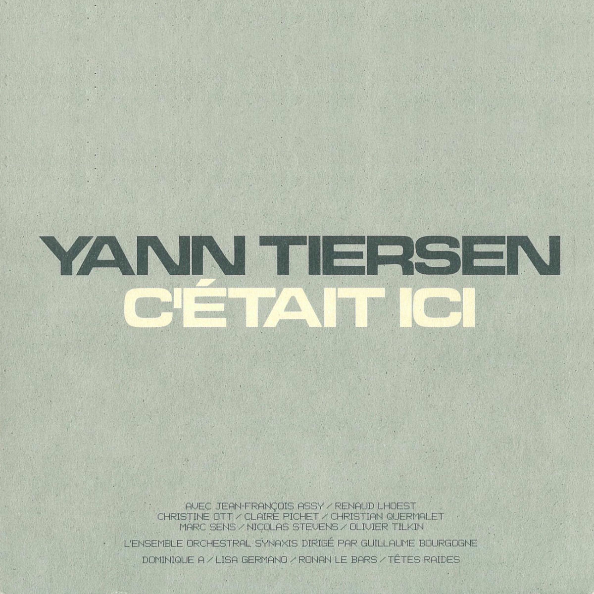 Album cover of C'était ici (Live)