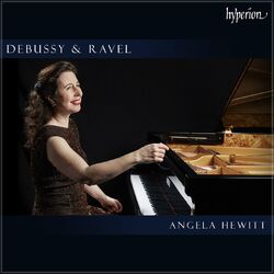 Cover of Angela Hewitt plays Debussy & Ravel