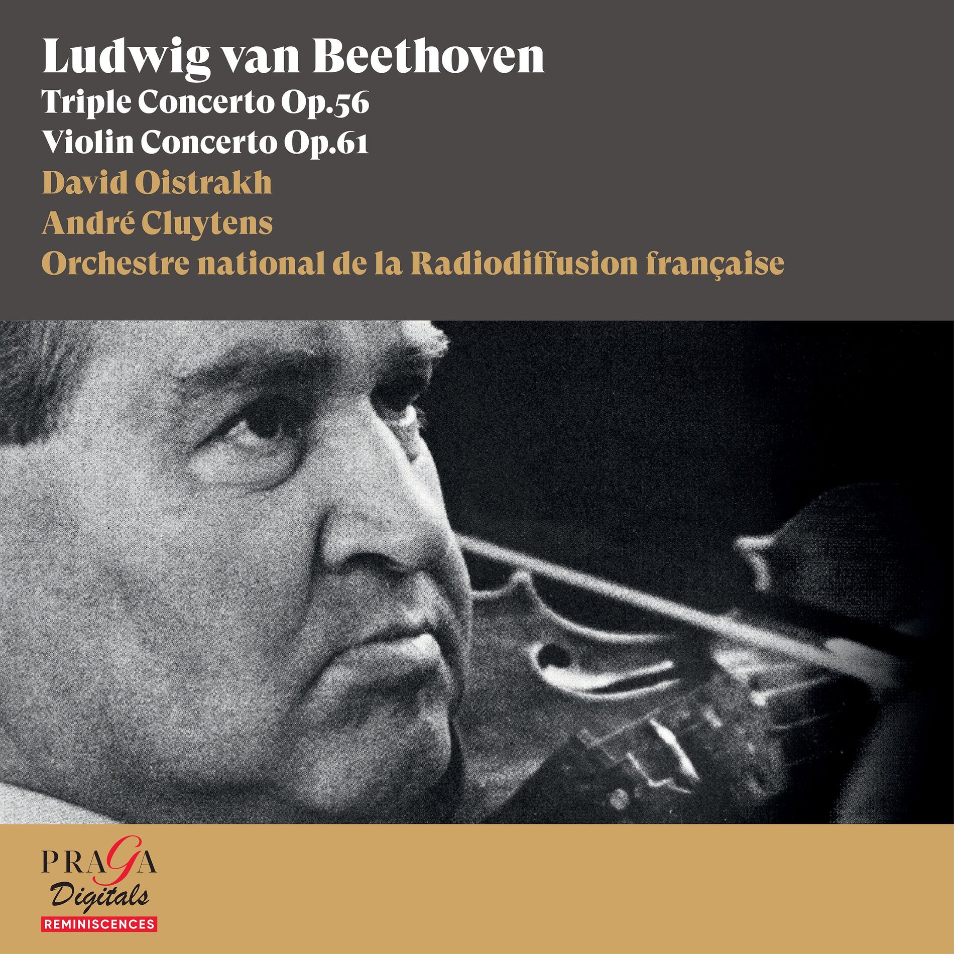 Album cover of Ludwig van Beethoven: Triple Concerto & Violin Concerto