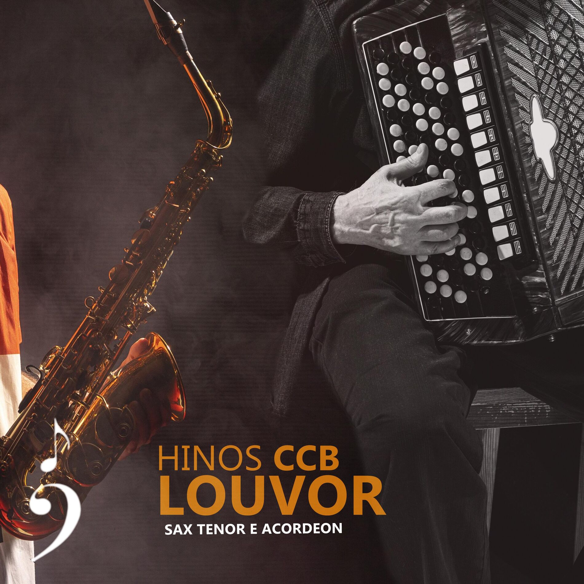 Album cover of Hinos Ccb de Louvor Sax Tenor e Acordeon
