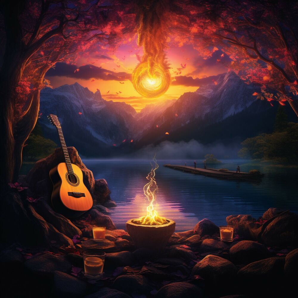 Picture of Bonfire Serene Relaxation Escape: Music in the Ember