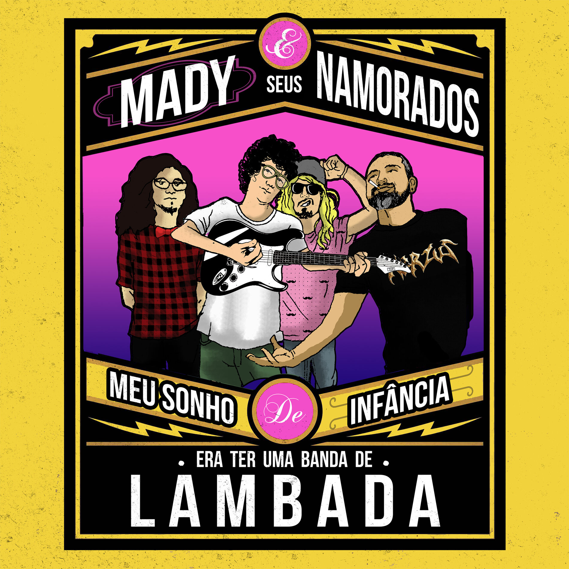 Album cover of Meu Sonho de Infância Era Ter uma Banda de Lambada