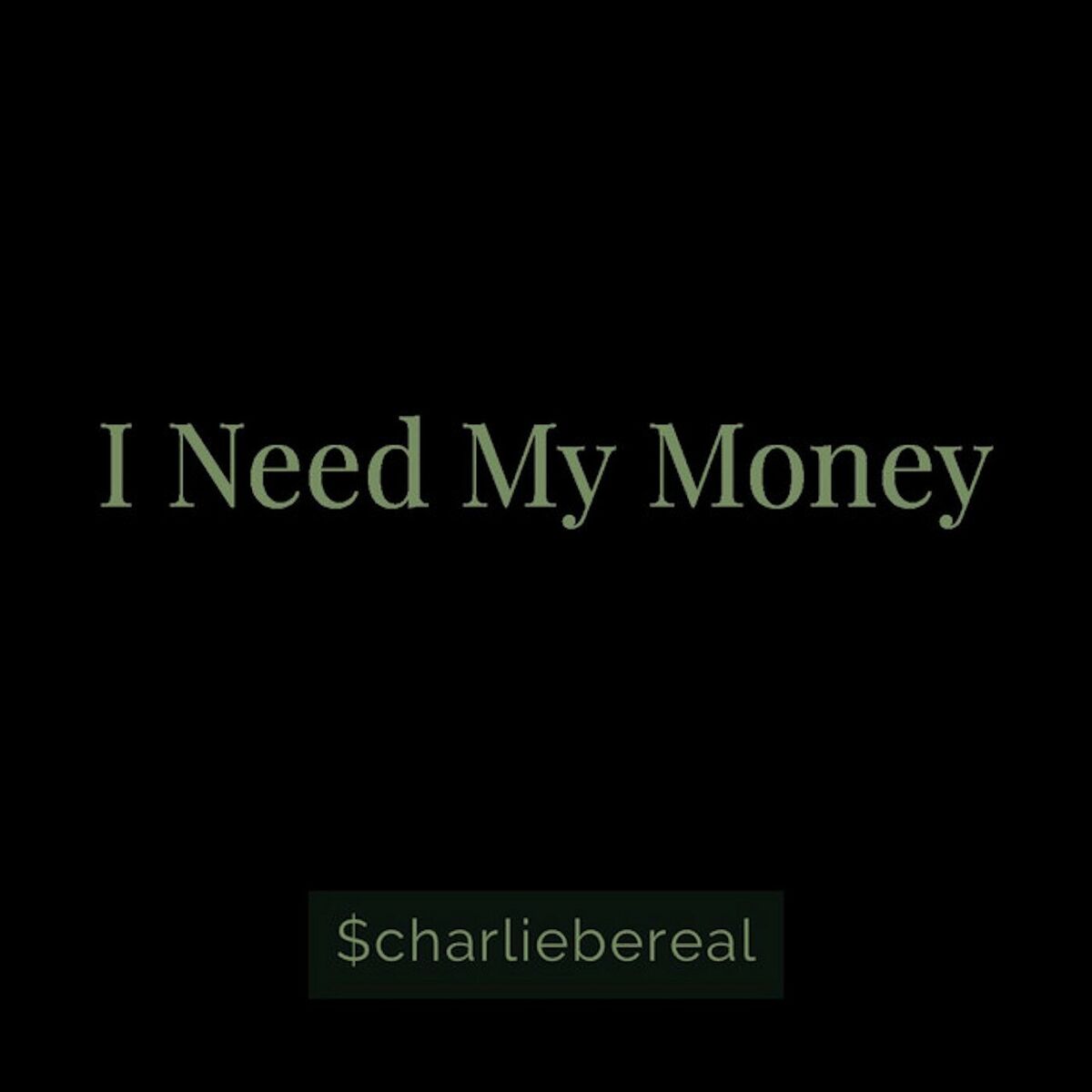 Album cover of I Need My Money