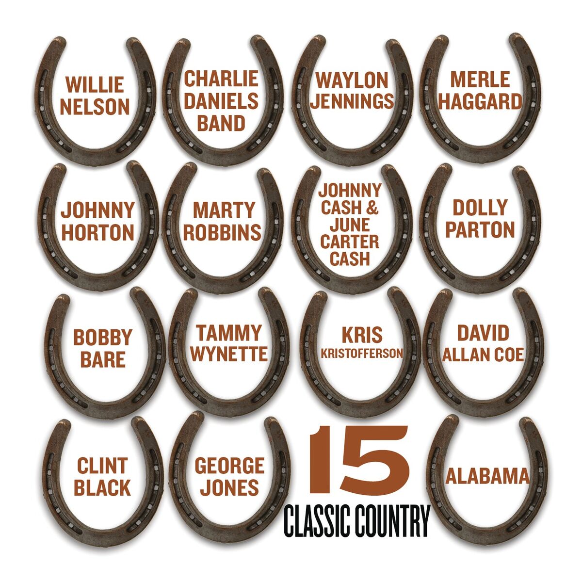 Album cover of 15 Classic Country Songs