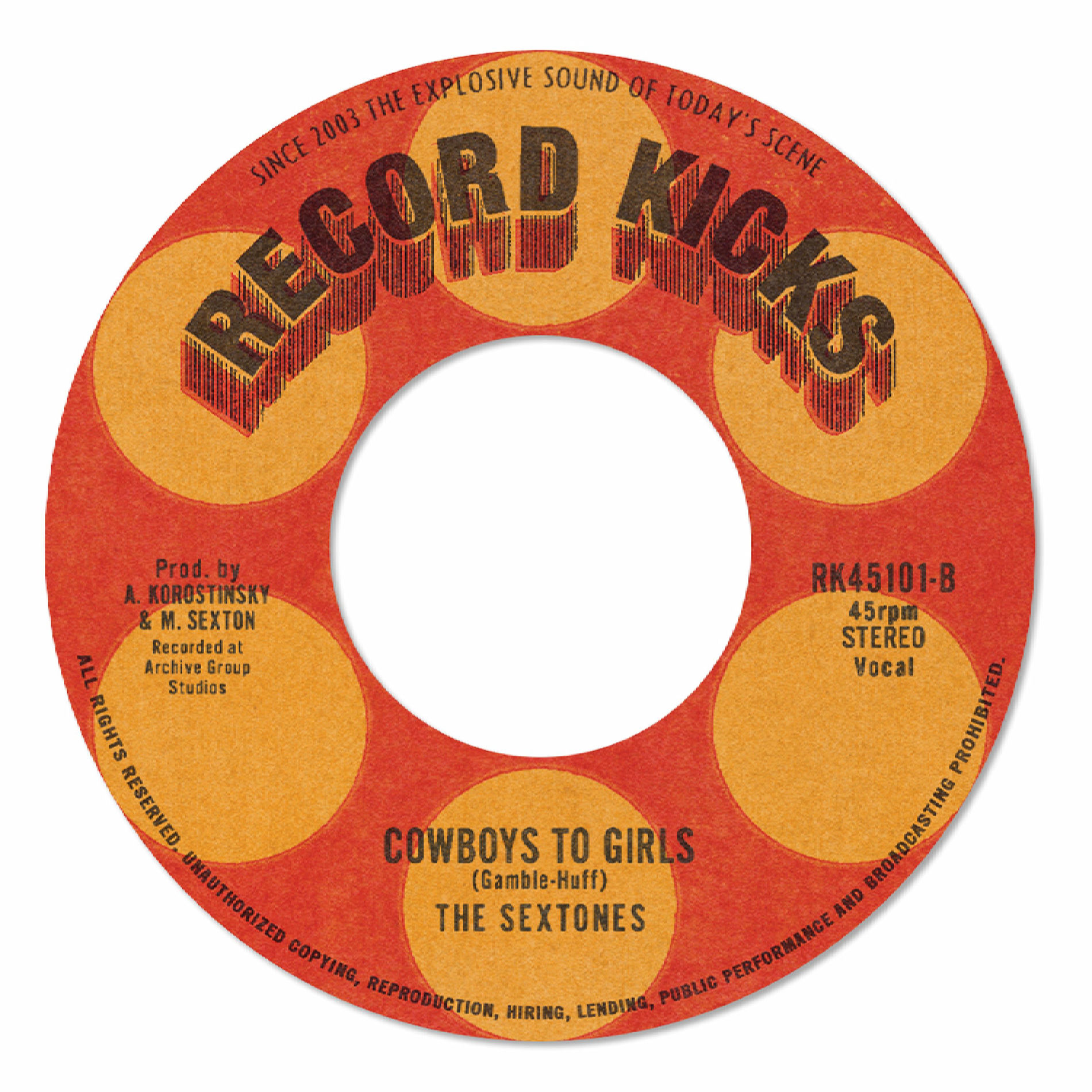 Album cover of Cowboys To Girls