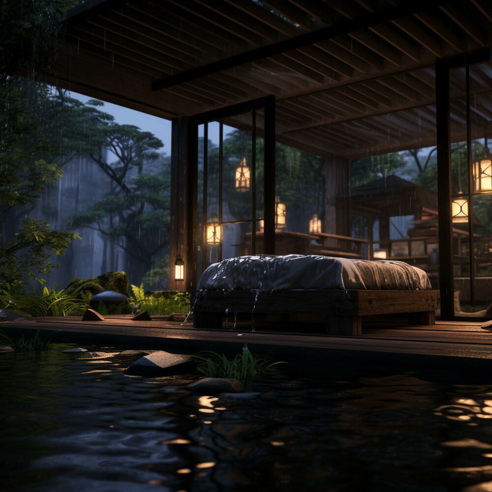 Picture of Rainfall Rhythms: Spa Massage Melodies
