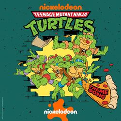 Cover of Teenage Mutant Ninja Turtles Theme (Remastered 2023)