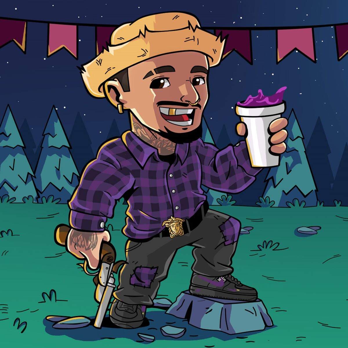 Album cover of Roxo Escuro É Quentão