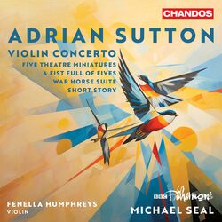 Cover of Adrian Sutton: Orchestral Works